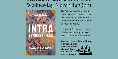 Science & Nature Book Club Reads \u201cIntraterrestrials: Discovering the Strangest Life on Earth\u201d by Kar