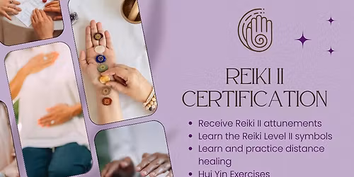 Reiki II Certification with Megan Feken of Rooted in Reality