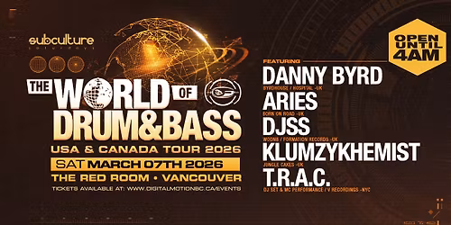 The World of Drum and Bass Vancouver 2026