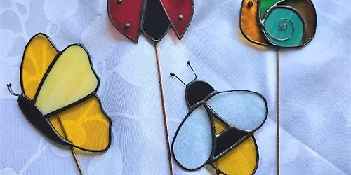 Stained Glass Plant Stake