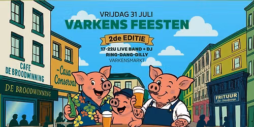 \ud83d\udc37 VARKENSFEESTEN 2026 \u2013 2e EDITIE \ud83d\udc37