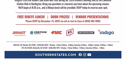 2026 Growers Meeting