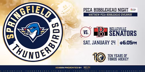 Springfield Thunderbirds v. Belleville Senators