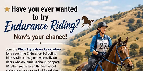 Endurance Schooling Ride & Clinic
