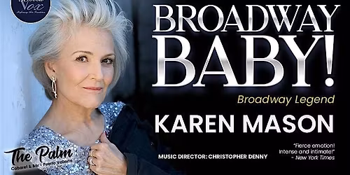 Karen Mason \u2013 Broadway Baby!