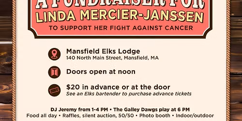Fundraiser for Linda Mercier-Janssen