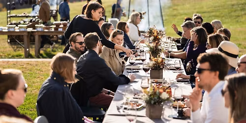 Dinner in the Meadow at The Manor 1858