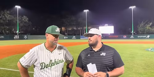 Jacksonville Dolphins at Stetson Hatters Baseball at Melching Field at Conrad Park