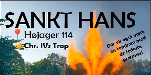 Sankt Hans hos spejderne