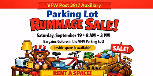 Parking Lot Rummage Sale