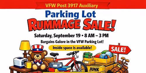 Parking Lot Rummage Sale