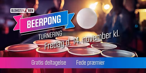 Beer Pong Turnering \/\/ GRATIS FRI BAR