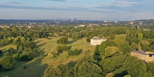 Ladies walk and talk.