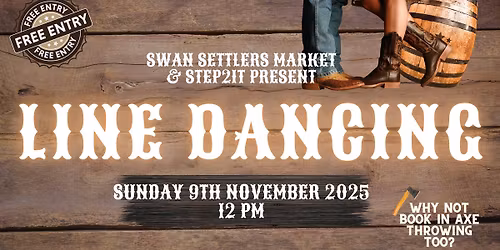Boots, Beats & Springtime Heat \u2013 Line Dancing in the Swan Valley!