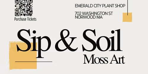 Sip & Soil: Moss Art