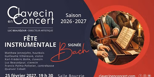 F\u00eate instrumentale sign\u00e9e Bach