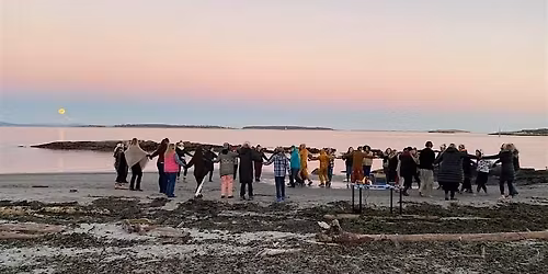 FULL WORM MOON Circle & Beach-dance