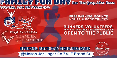 Run The Quay Family Fun Day after the race 