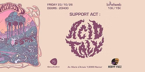 Mr. Bison + Acid Talk | Belv\u00e9d\u00e8re