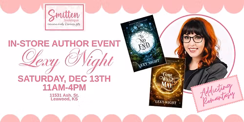 Author Lexy Night In-Store Signing