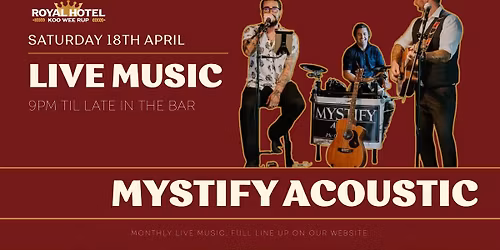 Mystify Acoustic | Live in Koo Wee