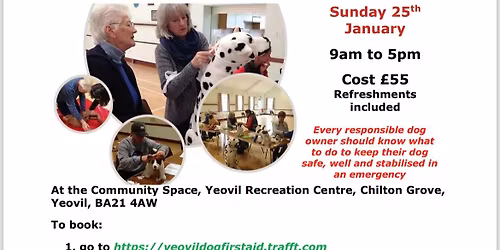 Dog First Aid Course