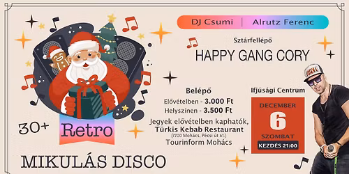 Mikul\u00e1s Retro Broda Disco