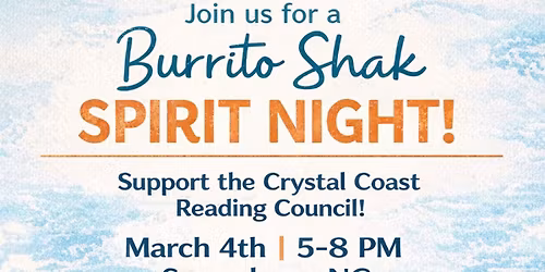 Crystal Coast Reading Council Spirit Night
