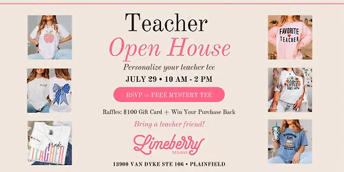 Teachers- Get your Back to School Personalized Tees