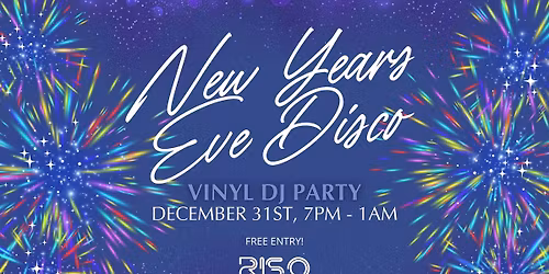 RISQ's NYE Vinyl Disco
