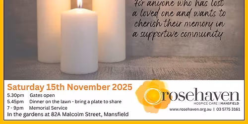 Rosehaven's Community Memorial