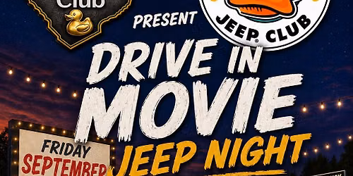 JCJC & FVJC DRIVE IN MOVIE JEEP NIGHT @ RONNIE\u2019S BERRY FARM