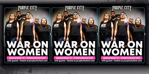 WAR ON WOMEN with guests