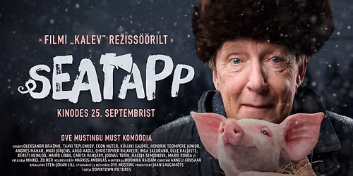 Eesti filmi \u00f5htu: "Seatapp" | K\u00fclas re\u017eiss\u00f6\u00f6r Ove Musting ning produtsent Jaan Laugam\u00f5ts
