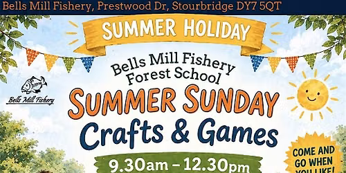 Summer Sunday Crafts and Games