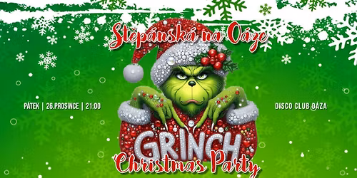 \u0160t\u011bp\u00e1nsk\u00e1 Grinch christmas party