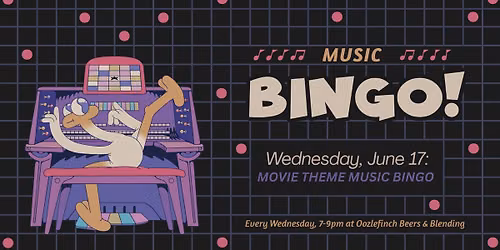 Movie Theme Music Bingo at Oozlefinch!