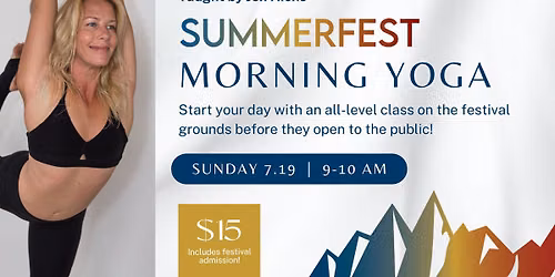 Summerfest Yoga with Jen Hicks