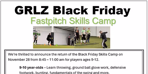 Black Friday Skills Camp