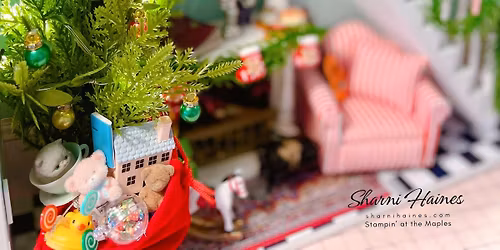 Miss Maple\u2019s Miniature World- Christmas Staircase