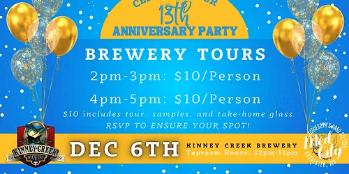 Kinney Breek Brewery Tours