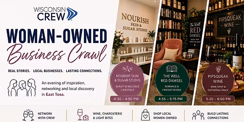 WCREW Woman-owned Business Crawl