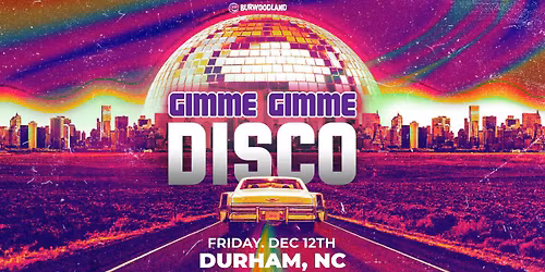 GIMME GIMME DISCO at Motorco Music Hall
