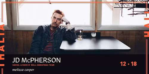 JD McPHERSON - SOCKS: A ROCK N ROLL CHRISTMAS TOUR with Melissa Carper @ Thalia Hall