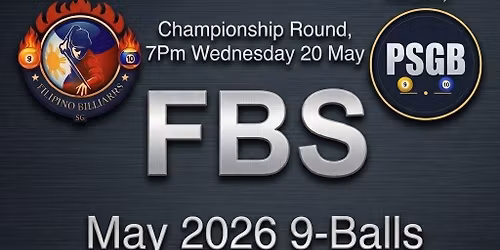FBS May 2026 9-Ball Tournament (Championship Round)