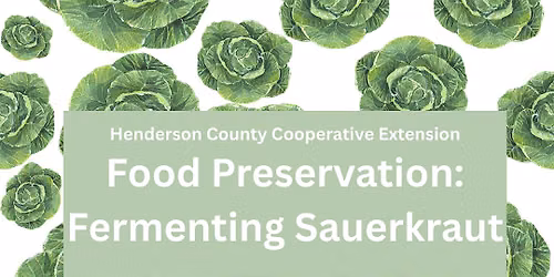 Food Preservation: Fermenting Sauerkraut Class