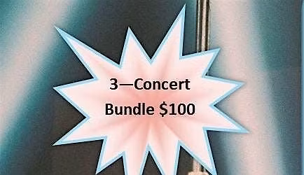 3 - Concert Bundle Discount