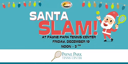 Santa SLAM! \ud83c\udfbe at the Payne Park Tennis Center