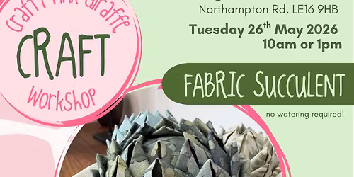 Make a Fabric Succulent