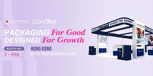 Jarsking at Cosmopack Asia Hong Kong 2026 | Booth 7-R12